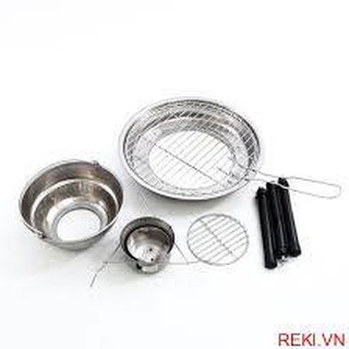 Bếp nướng than hoa Phù Đổng - inox