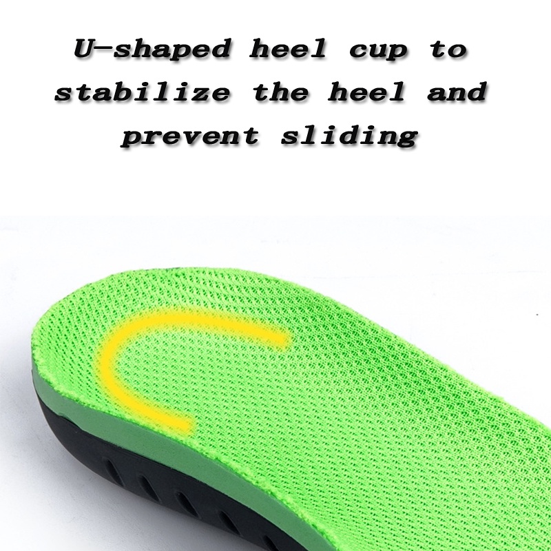 Cặp miếng lót giày thể thao co giãn chống trượt chống sốc thoáng khí size 36-48
