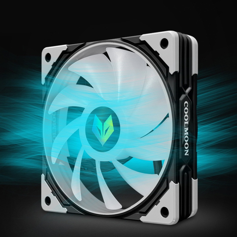 Quạt Tản Nhiệt ARGB 120mm Nhiều Màu Sắc Tùy Chỉnh Tiện Dụng Cho Máy Tính Để Bàn