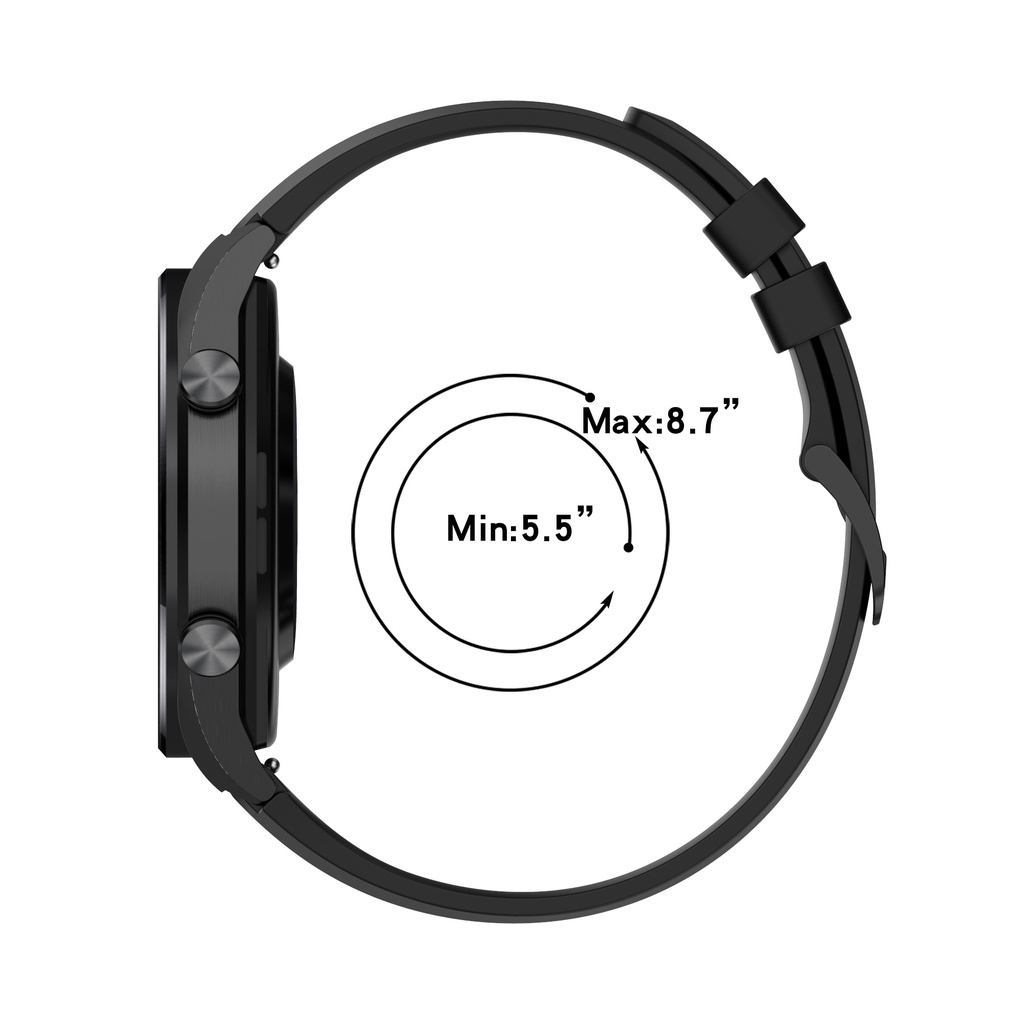 Dây Đeo Silicon 22Mm Thay Thế Cho Đồng Hồ Thông Minh Xiaomi Watch S1/Watch