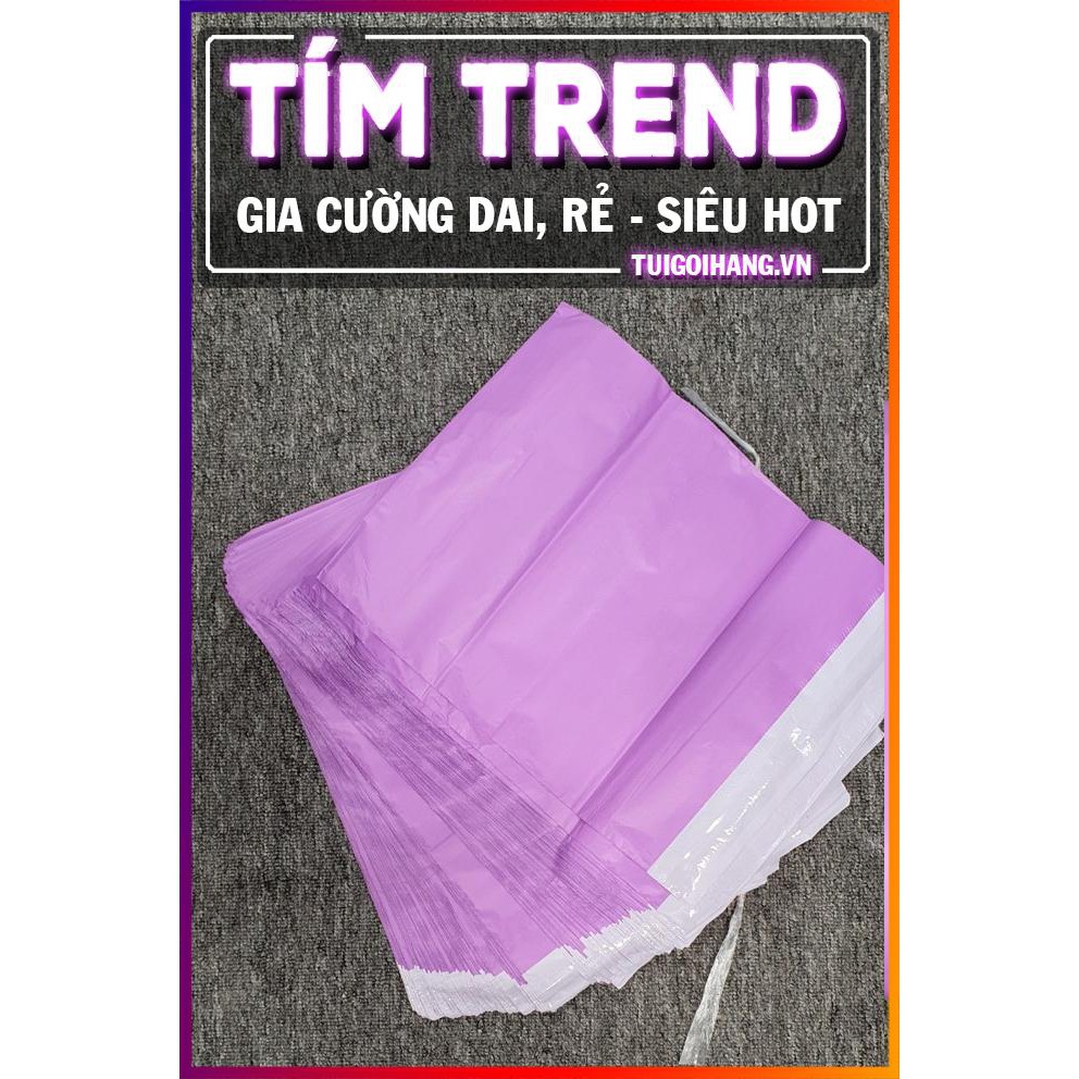 Túi Niêm Phong Dán Miệng Vật Liệu Mới Tím Gia Cường Size 28x42cm - Tuigoihangvn