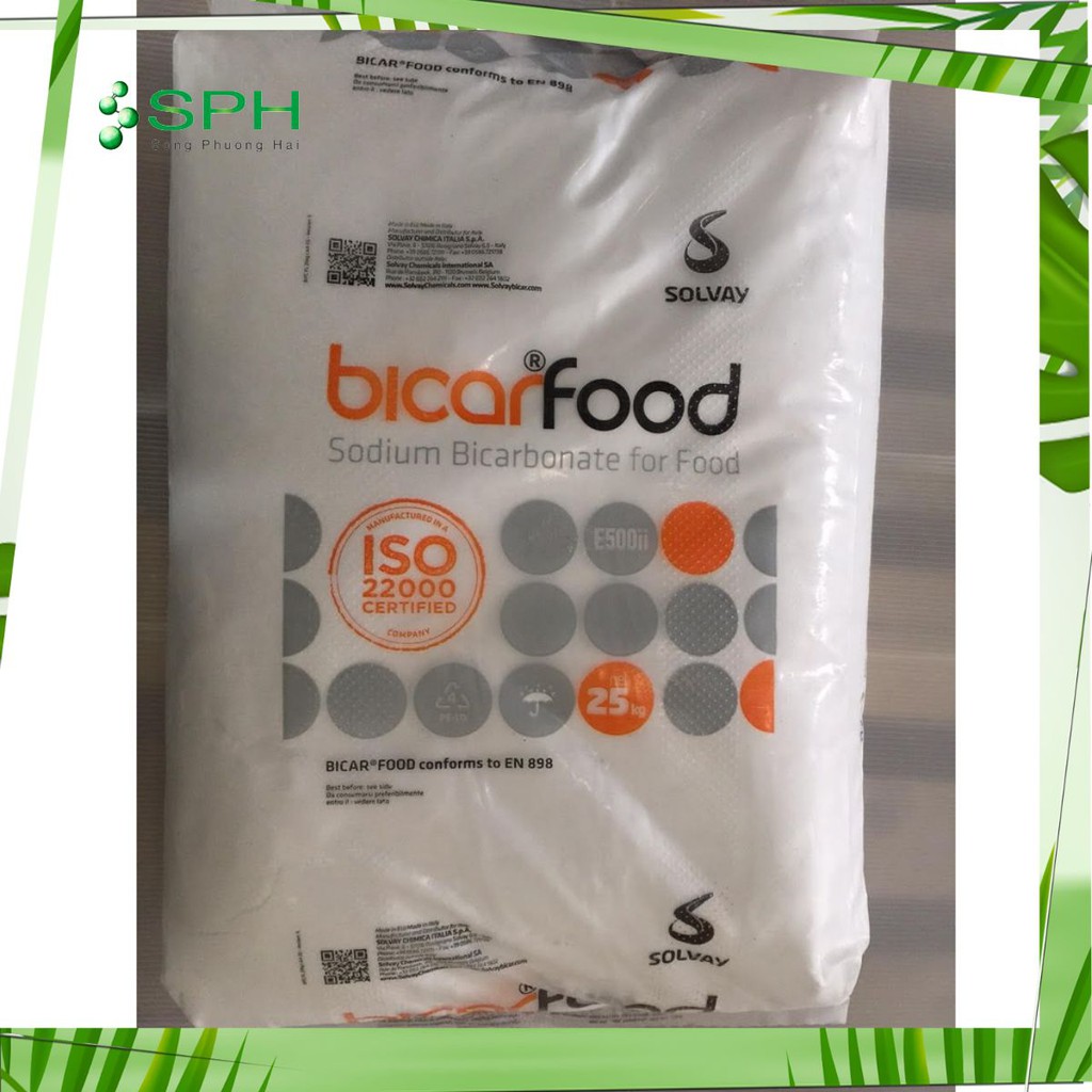 Bột nở làm bánh Bking Soda_Sodium Bicarbanate Food Bao 25Kg