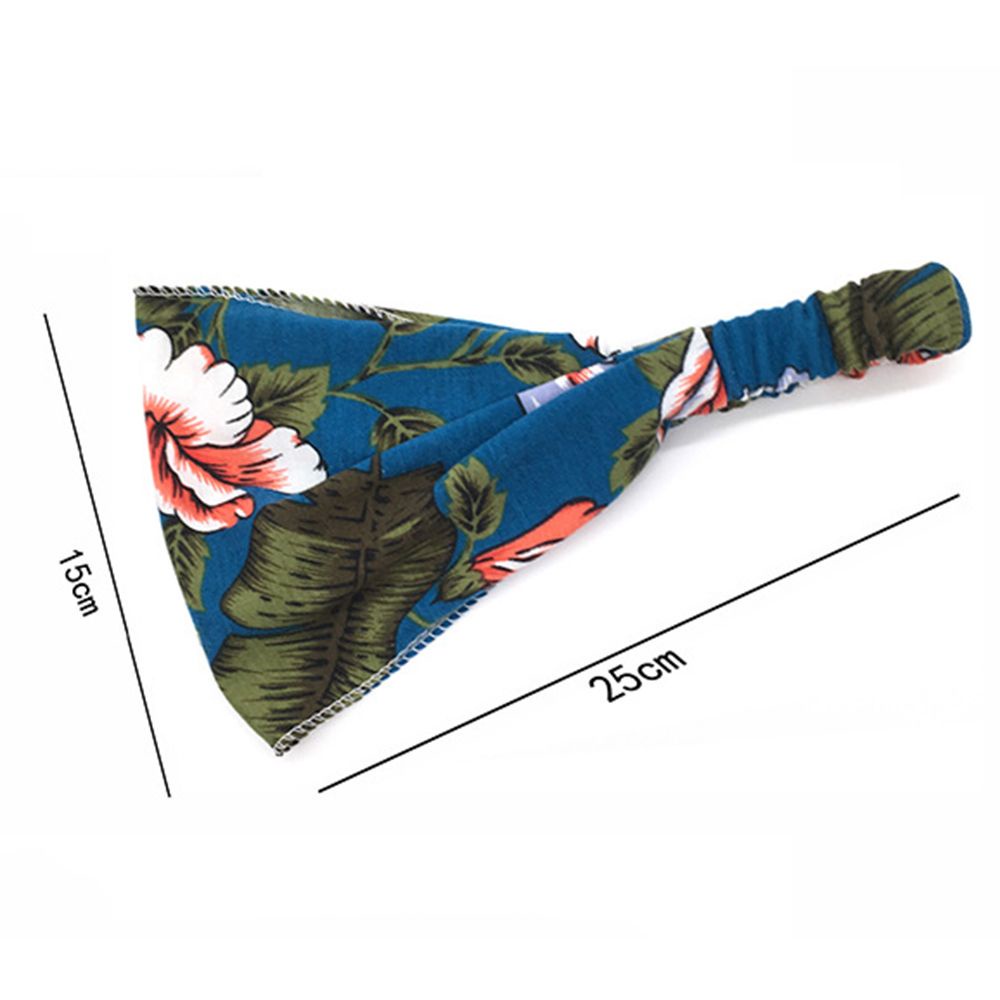 Băng đô cài tóc bản rộng co giãn thấm hút mồ hôi dành cho nữ tập yoga