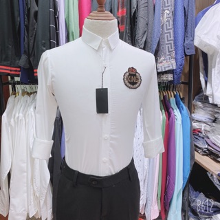 Sơ mi thêu logo KING (L-001)