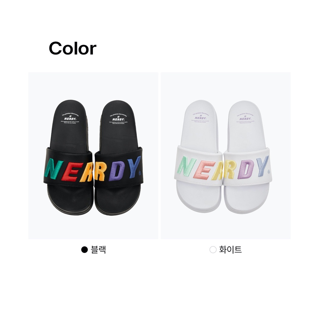 Dép quai ngang Nerdy Hàn Quốc đế cao 4.5cm