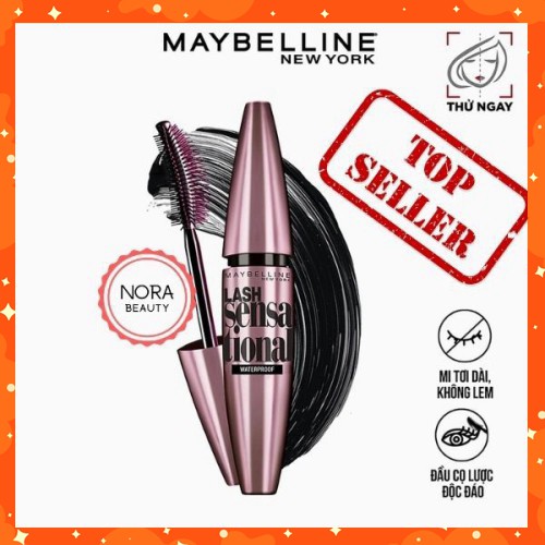 [HÀNG MỸ] Mascara Maybeline Làm Dày và Tơi Mi Lash Sensational (10ml)
