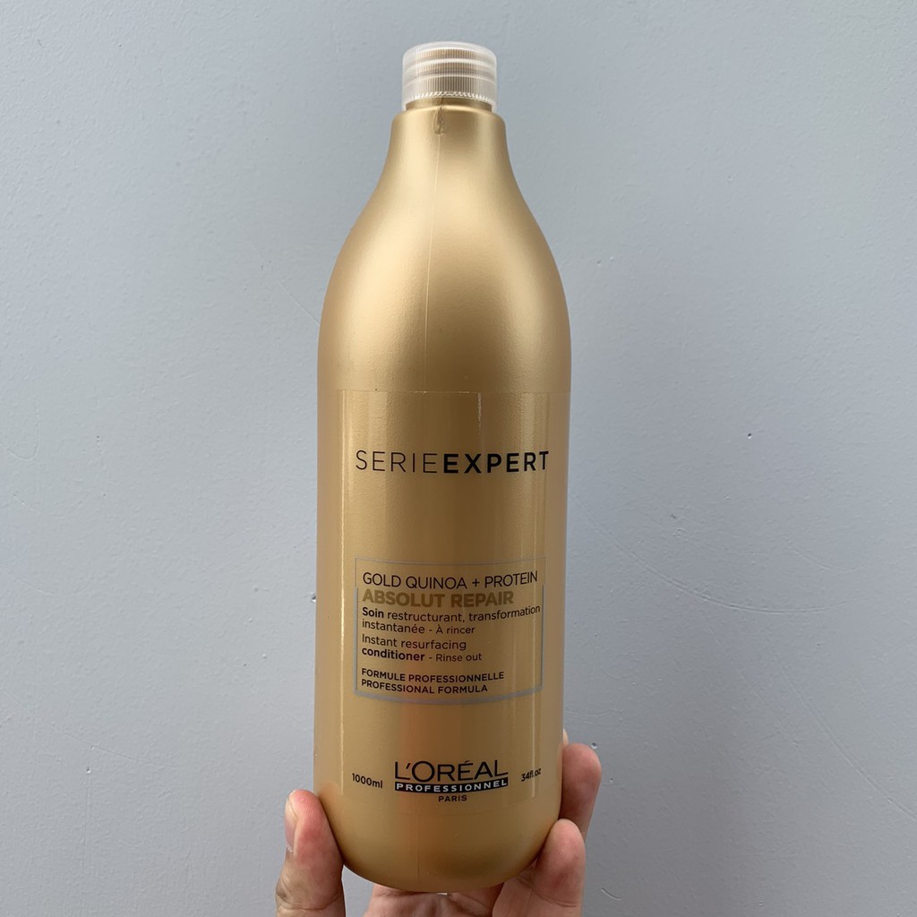 🇫🇷 Dầu xả phục hồi tóc hư tổn L’Oreal Absolut Repair Lipidium 750ml ( New 2022 )