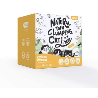 Cát vệ sinh đậu nành - cature tofu - thùng 8.2kg