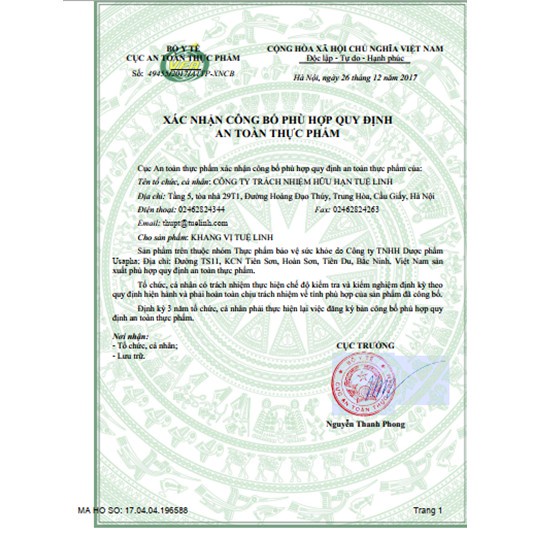 Khang Vị Tuệ Linh - Giảm Triệu Chứng Viêm Loét Dạ Dày-Tá Tràng-Trào Ngược Dạ Dày-Thực Quản hộp 10 gói cốm