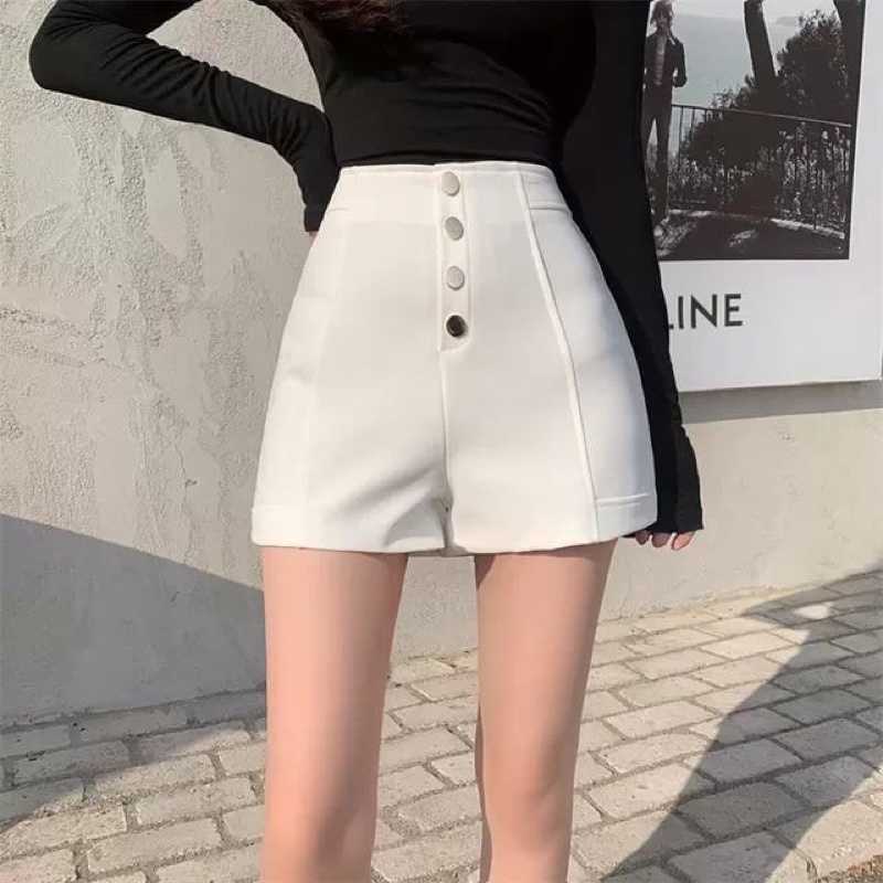 🔥 QUẦN SÓC CẠP CAO 4 KHU DỌC EO THON HÁCH DÁNG M18