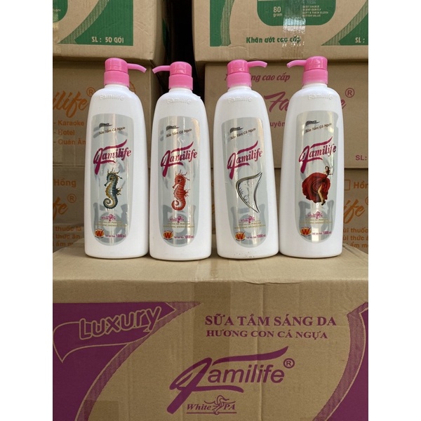 Sữa tắm nước hoa ngựa Fami 1000ml