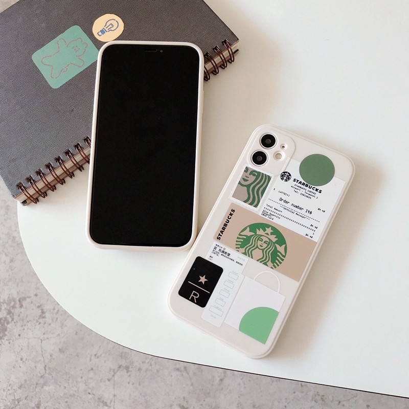 Ốp Lưng Phối Hình Logo Starbucks Thời Trang Cho Iphone 12 11 Pro Max X Xs Max Xr 8 7 Plus | BigBuy360 - bigbuy360.vn