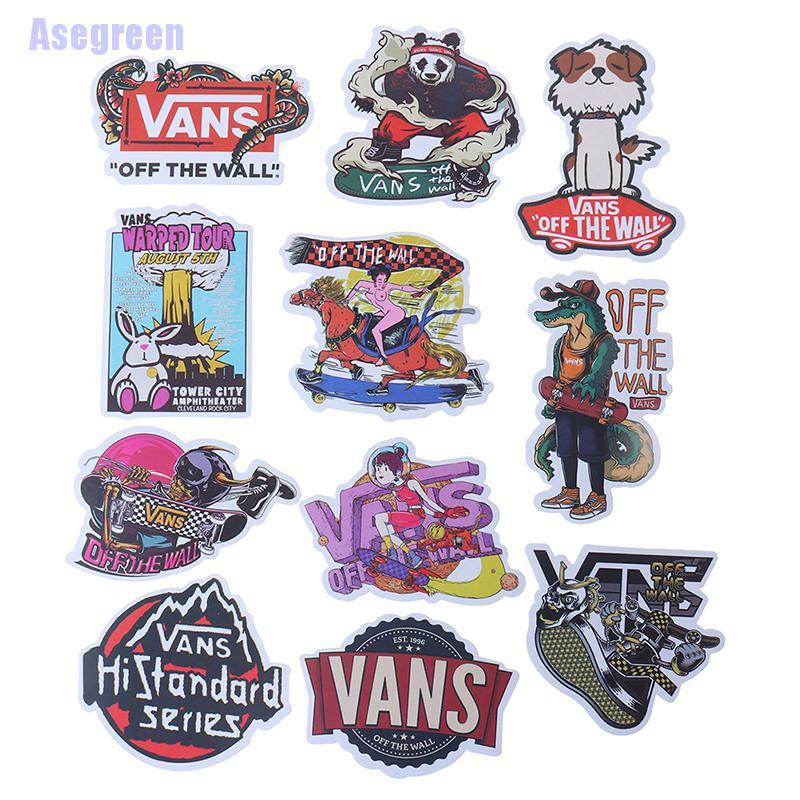 Bộ 100 Miếng Dán Họa Tiết graffiti Trang Trí Ván Trượt / laptop / guitar / Xe Đạp / Xe Hơi / VANS