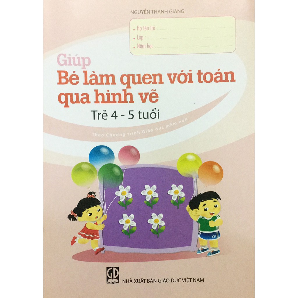 Sách - Combo 3 quyển giúp bé làm quen với toán qua hình vẽ ( từ 24 tháng tuổi đến 5 tuổi )