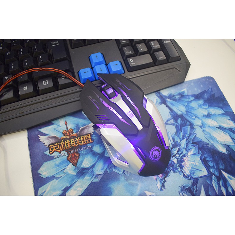 Chuột chuyên game 6D -RAYOUAR LED