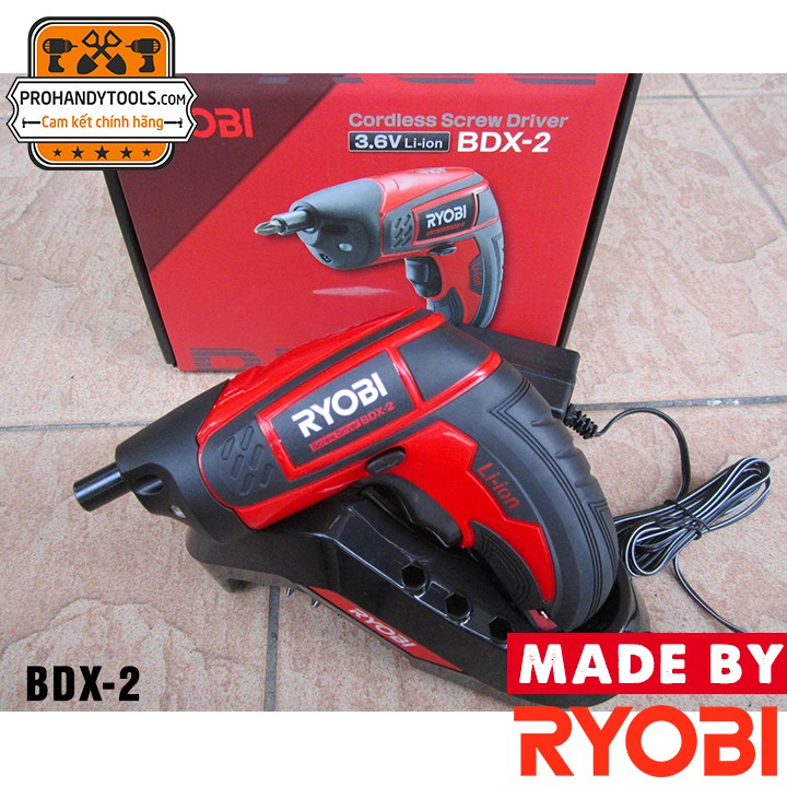 Máy Vặn Vít Cầm Tay Ryobi BDX-2 3.6V (Dùng Pin)