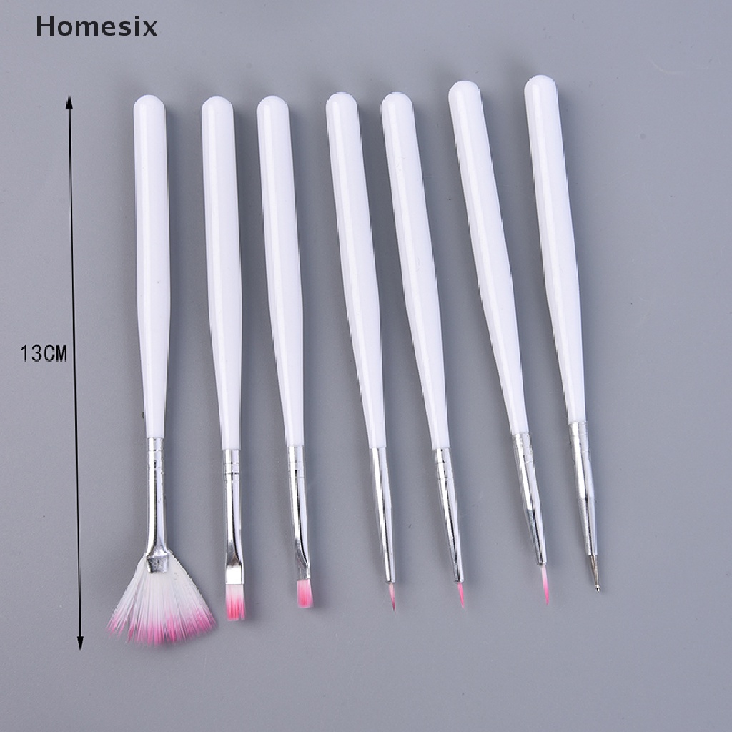 Set 7 cọ vẽ trang trí bánh tiện lợi