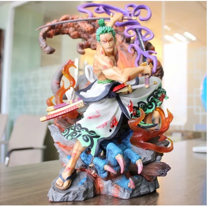 Mô Hình Figure Zoro tam kiêm phái 38cm