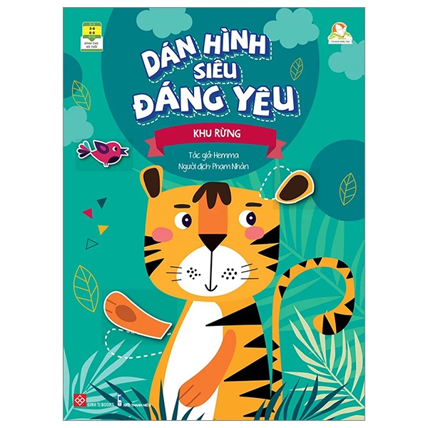 Sách - Dán Hình Siêu Đáng Yêu - Khu Rừng - 8935212359597