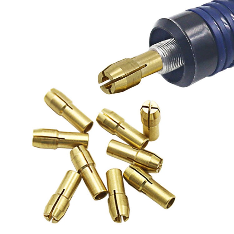 Đầu kẹp mũi khoan bằng đồng thu nhỏ 0.5-3.2mm (có bán lẻ)
