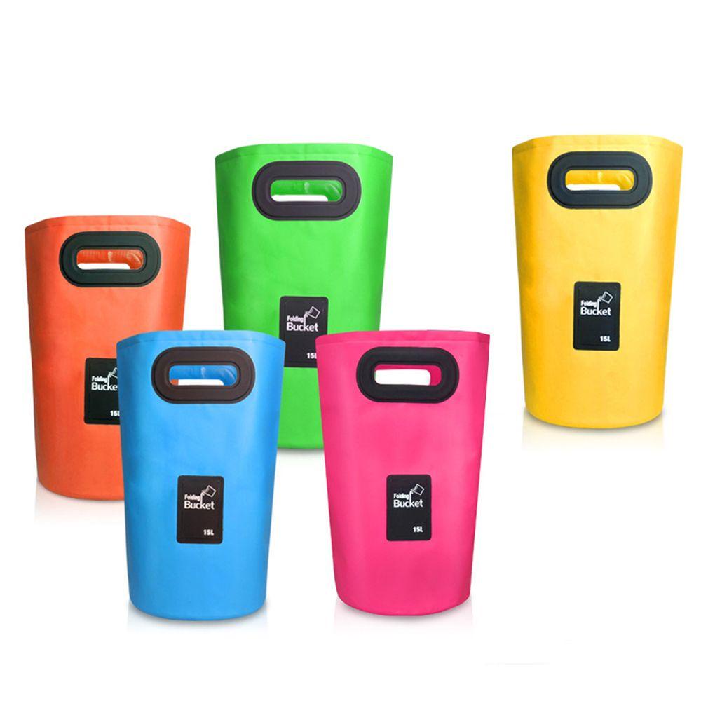 Túi Đựng Nước Có Tay Cầm Có Thể Gập Lại Tiện Dụng Mang Theo Du Lịch