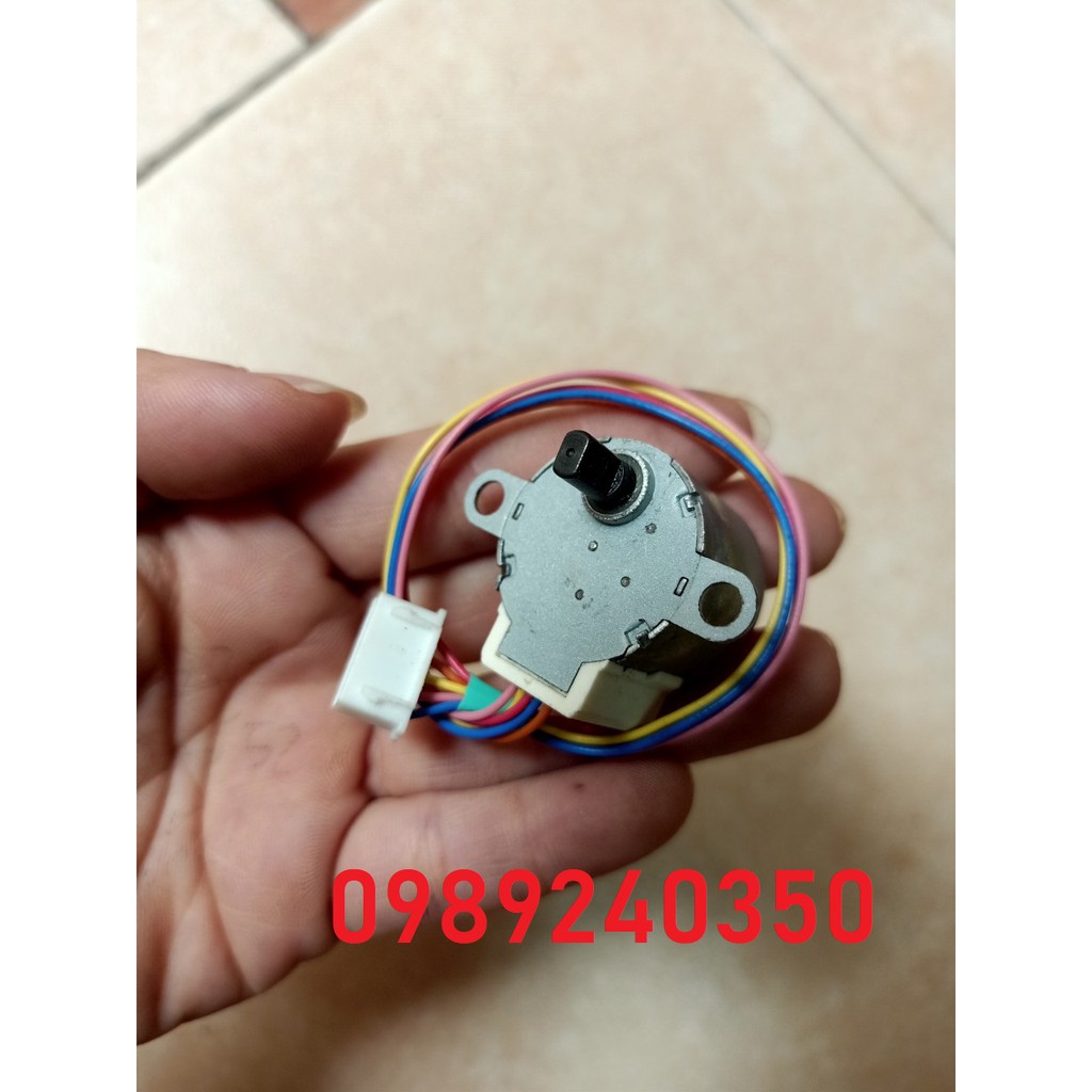 Mô tơ vẫy đảo cánh gió điều hòa Toshiba 12V DC