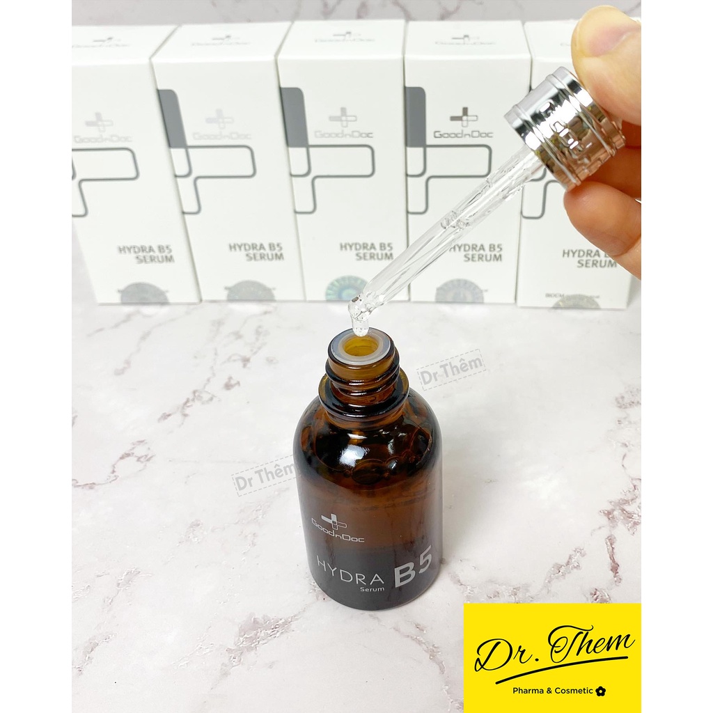 ✅[CHÍNH HÃNG] GOODNDOC Hydra B5 Serum 30ml - Tinh Chất Giúp Làm Cung Cấp Độ Ẩm Cho Da, Giúp Da Tươi Sáng