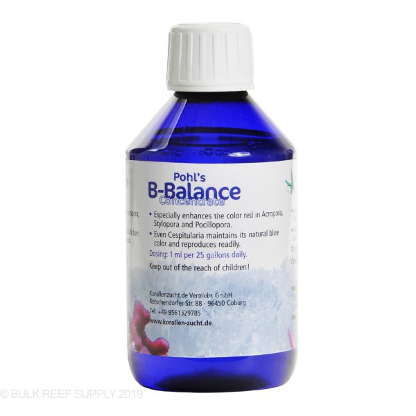 Korallen-zucht Pohl's B Blance 100ml - Bổ sung khoáng chất cho bể cá khi sử dụng skimmer