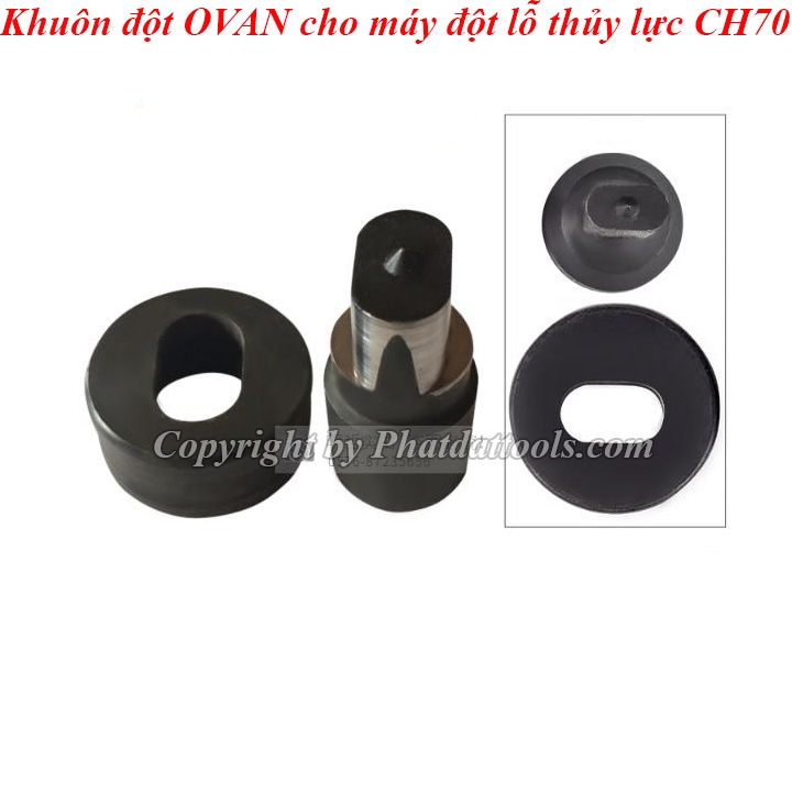 Khuôn đột lỗ OVAN cho máy đột lỗ thủy lực CH70