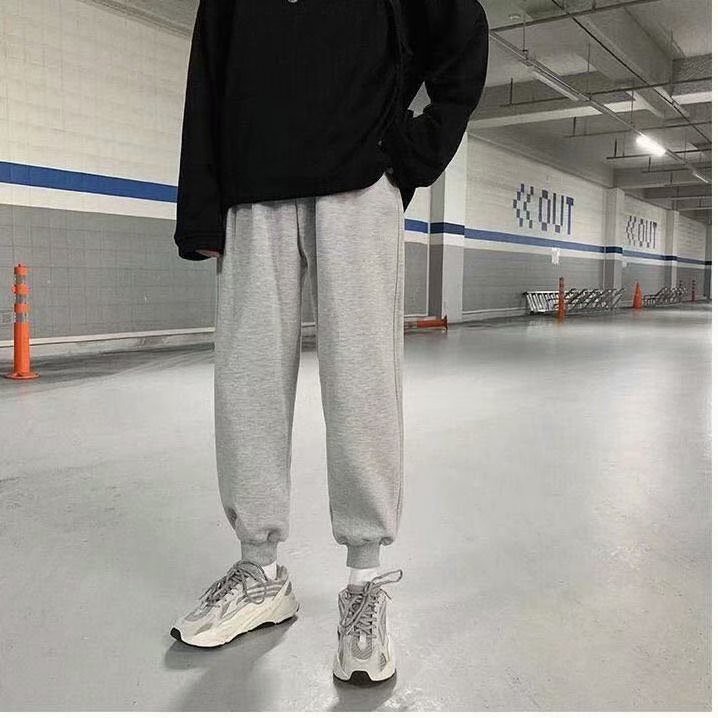 Quần dài bo gấu thời trang nam phong cách giản dị
