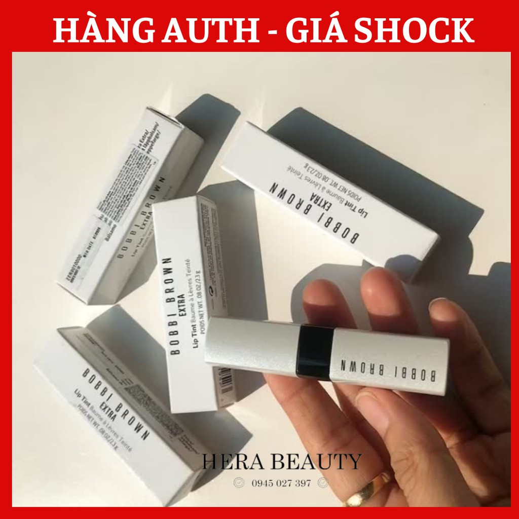 [TEM CHÍNH HÃNG] FullBox_Son Dưỡng Bobbi Brown 2.3g | extra lip tint: bare pink, bare melon, punch, rasberry | BigBuy360 - bigbuy360.vn