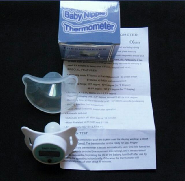 Nhiệt kế núm ti | Núm đo nhiệt độ cho bé BABY TERM