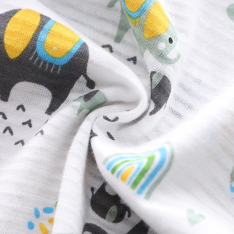 QUẦN ÁO THUN BA LỖ COTTON XUẤT KHẨU CHO BÉ - HÌNH CON VẬT