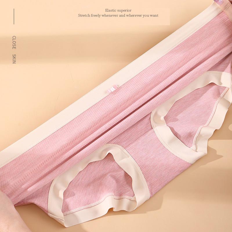 Quần lót nữ ZXYOUPING vải cotton không đường may mềm mại và thoải mái