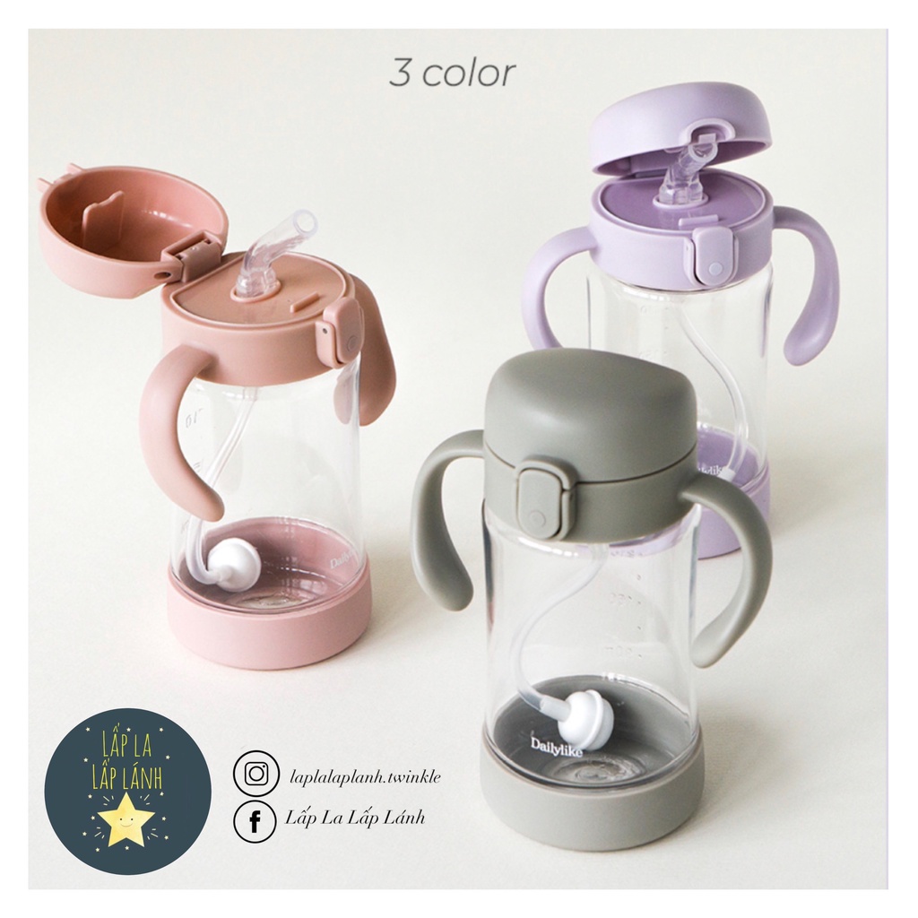 Bình tập uống nước cho bé Dailylike  #madeinKorea #khôngBPA