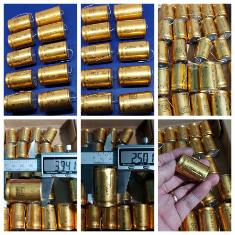 Tụ ROE 4700uf/25V Germany