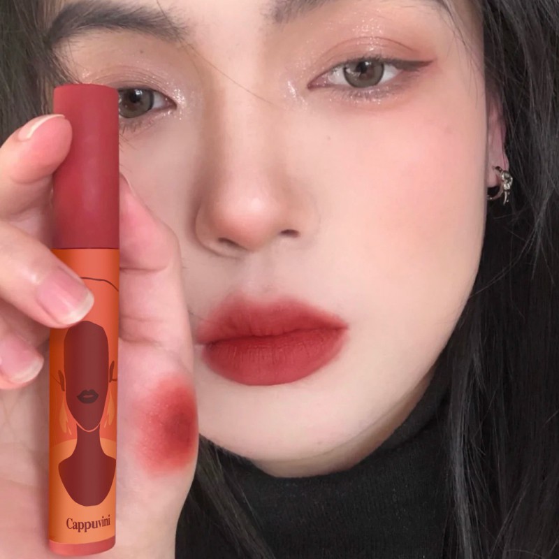 Son môi dưỡng ẩm mờ Son môi Matt Lip Glaze Trang điểm lâu trôi Son môi cappuvini BEAUTYBAY | BigBuy360 - bigbuy360.vn