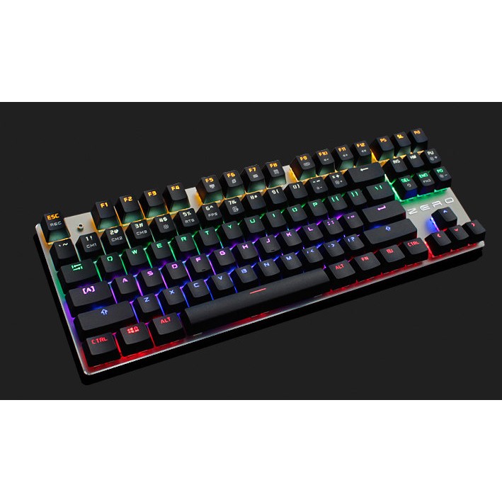 Bàn phím cơ Metoo zero TKL 87keys có led bản quốc tế