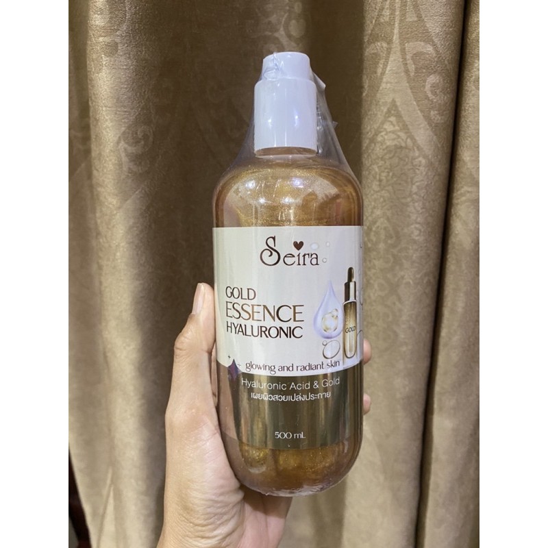 Dưỡng tinh chất vàng Seira gold essence 500ml