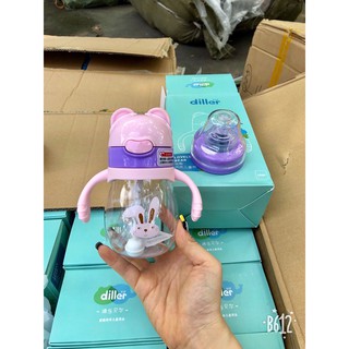 Bình uống sữa 2 in 1 diller kids