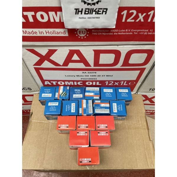 Lọc Nhớt Indo Hãng Xe Suzuki GSX, Raider, Satria, Axelo, Yamaha Exciter, R15, MT15, TFX