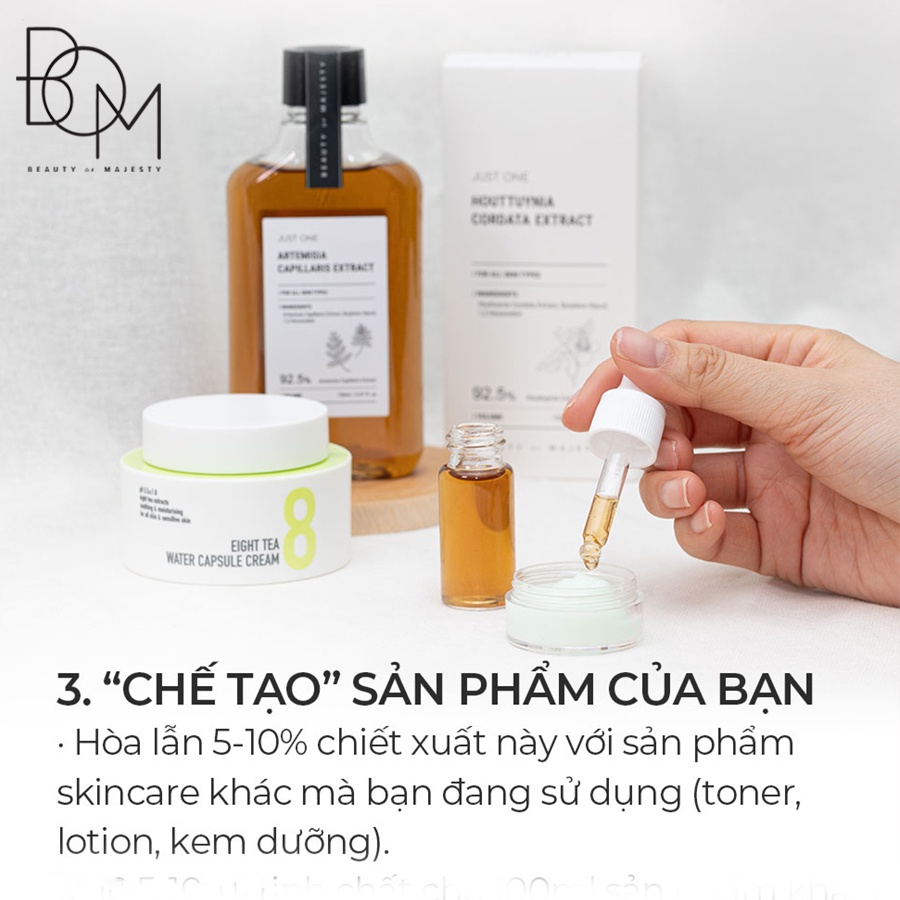 Nước Cân Bằng Làm Dịu Da Chiết Xuất Diếp Cá 92,5% BOM Just One 150ml