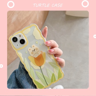 Ốp lưng iphone ốp Điện Thoại Chống Sốc Chống Va Đập In Hình Gấu Hoạt Hình Cho iPhone 14 13 12 11 PROMAX XS XR XSMAX SE2020 6 7 8PLUS
