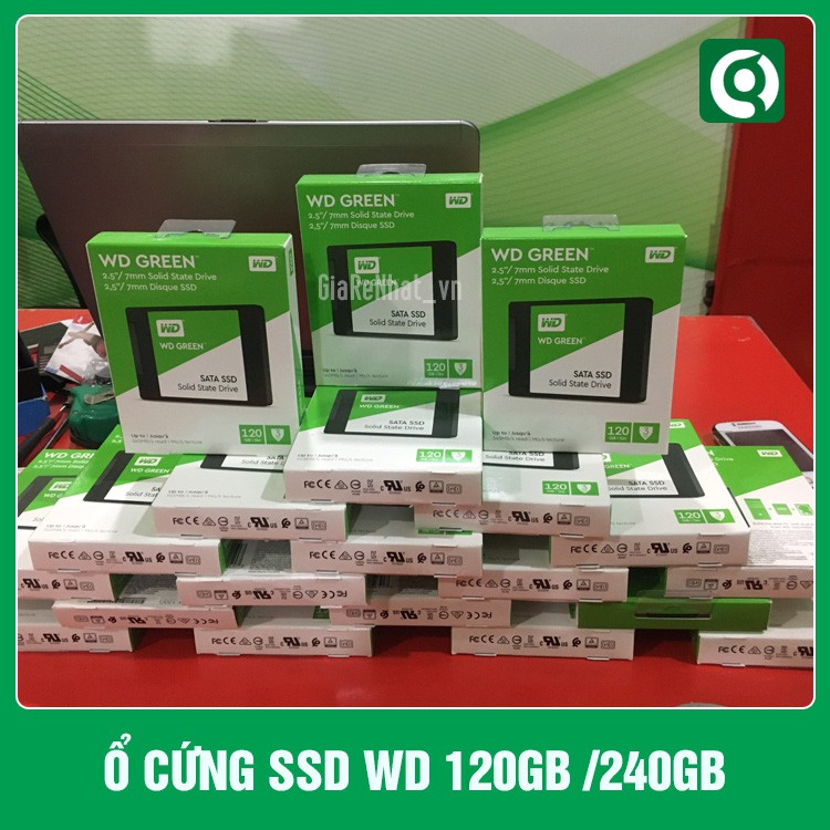 Ổ Cứng SSD WD Green 240GB 3D NAND - Chính Hãng | WebRaoVat - webraovat.net.vn