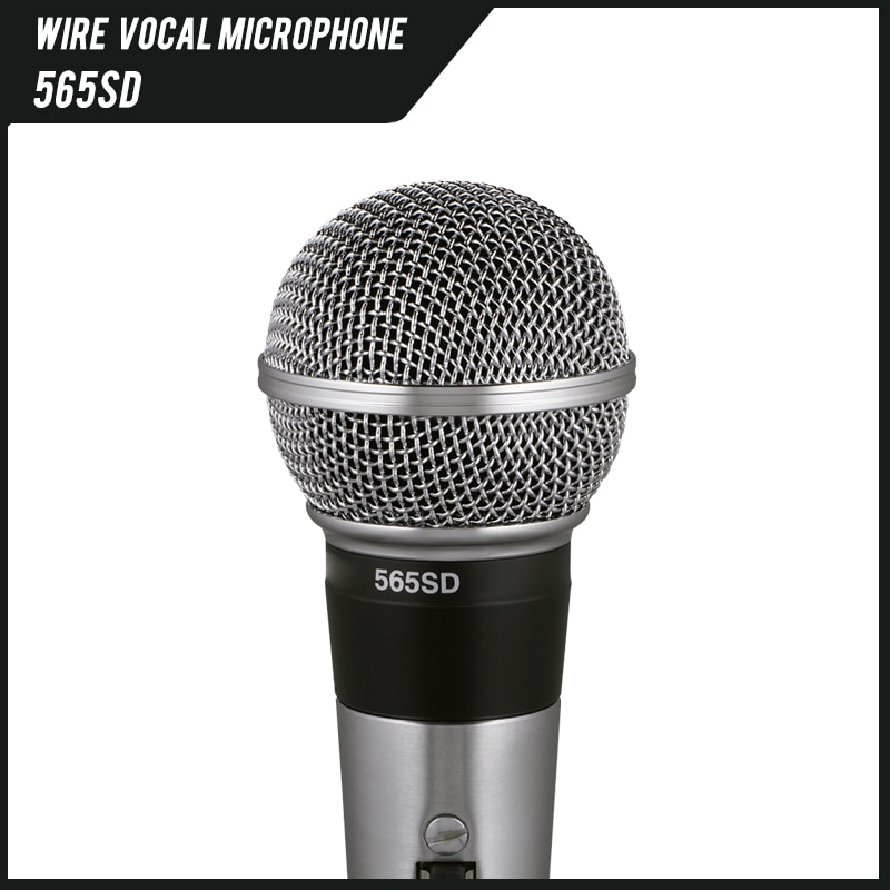 Micro Dynamic 565sd Chuyên Nghiệp Cho Máy Karaoke Shure 565sd