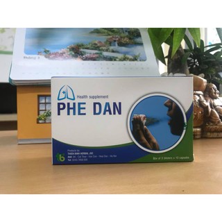 Phế Đan - Thực phẩm bảo vệ sức khoẻ hỗ trợ bổ phế