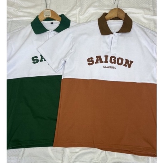 Áo Polo Nam Nữ - Áo Thun POLO SAIGON unisex (Ảnh Thật)