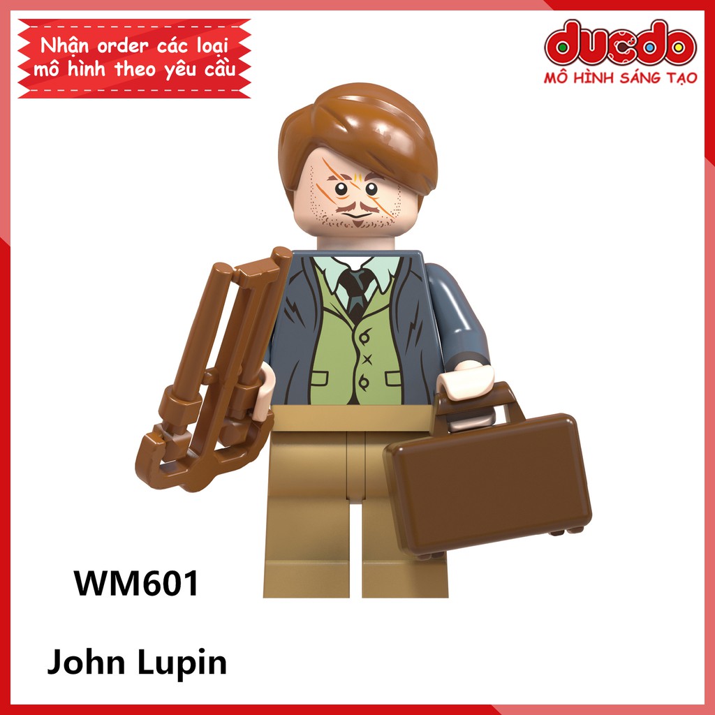 Minifigures các nhân vật trong Harry Potter - Đồ chơi Lắp ghép Xếp hình Mini Mô hình WM 6046