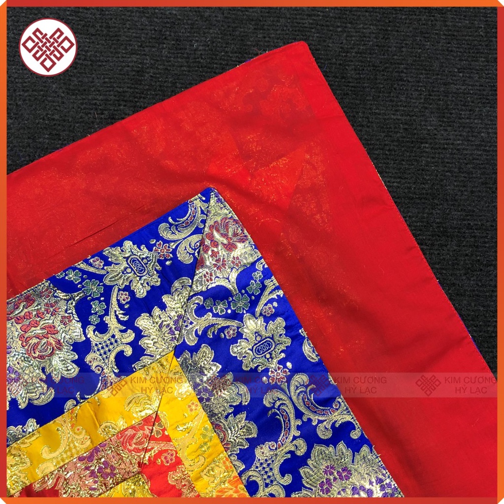 Khăn Trải Bàn Thờ Trang Trí Bàn Thờ Mật Tông [Kim Cương Hỷ Lạc] Kham Nhẫn