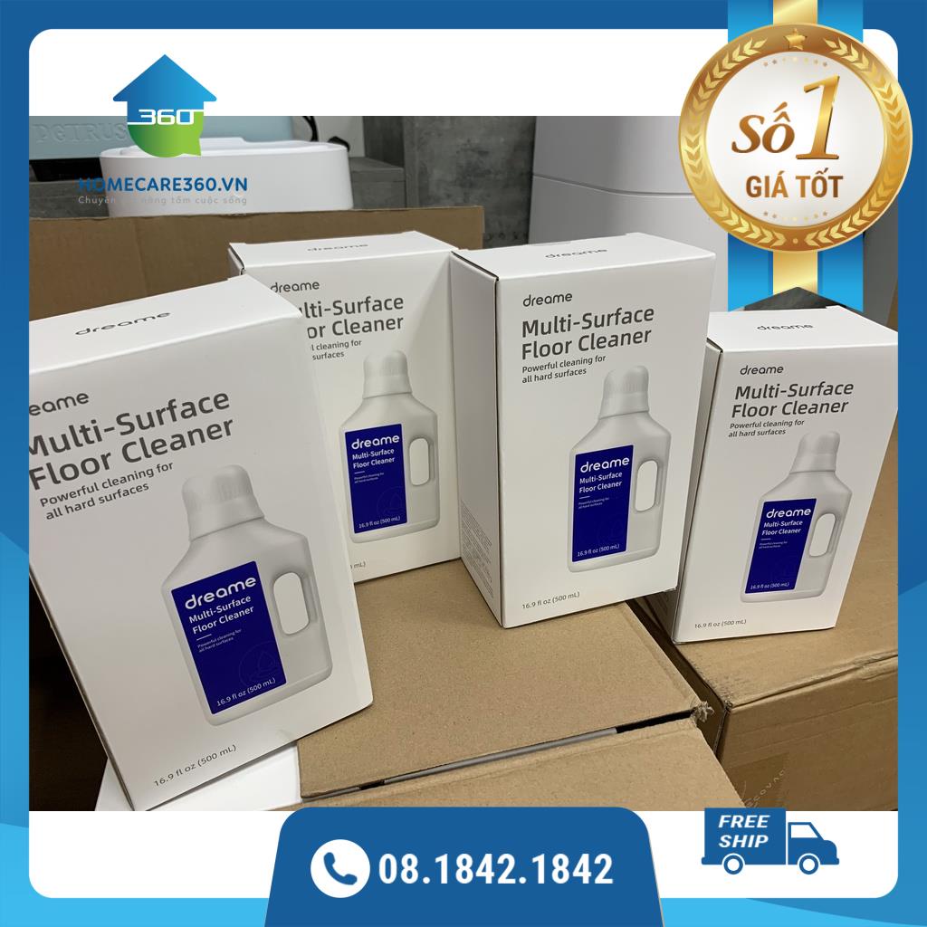 Nước Lau Sàn Đậm Đặc Cao Cấp DREAME - Dành riêng cho Robot lau nhà ECOVACS DEEBOT / ILIFE / XIAOMI / LIECTROUX....